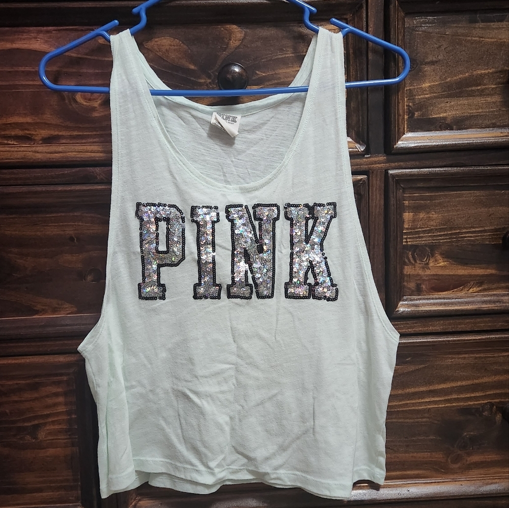 PINK sequence tanktop